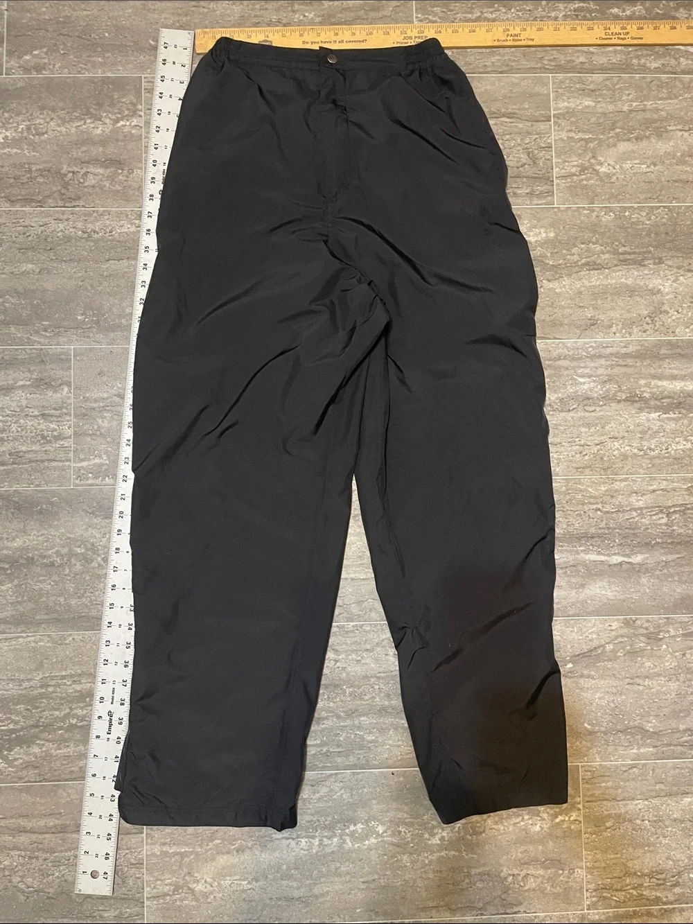 Men's Forrester's Golf Rain Pants Black Size Large